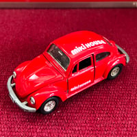 【当時モノ/ 稀少種】1980年代 日本製 トミカダンディ ミニカー "フォルクスワーゲン ビートル（ミキハウス別注）" ［企業モノ/ヴィンテージ］