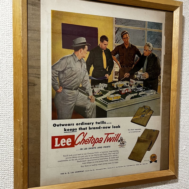 40s 50s Leeポスター Lee広告 当時物 オリジナルビンテージ 40s 50s Leeポスター Lee広告 当時物 オリジナルビンテージ 【公式通販】
