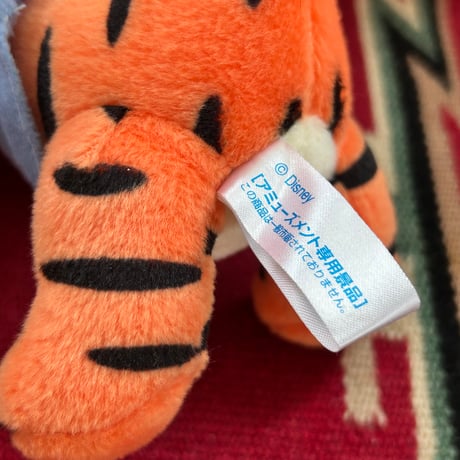 2000s SEGA Walt Disney “BUTTERFLY TIGGER” PLUSH DOLL w/Flasher／1996年製 セガ ディズニー “蝶々ティガー” 紙タグ付き ぬいぐるみ