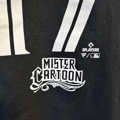 【当時モノ/ デッドストック】2023年 MLB ドジャース x ミスターカートゥーン コラボ 大谷翔平ver. BLACK Tシャツ[日本未発売モデル]