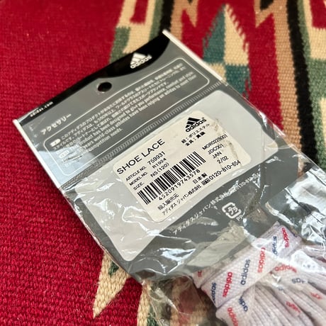 2000s Deadstock adidas SHOE LACE/ 2002年製 デッドストック アディダス シューレース