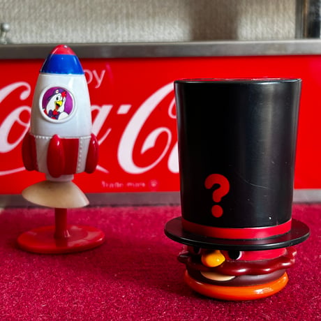 【当時モノ/ 稀少種】2013年 モスバーガー 旧キャラ “モッさんのミラクルスコープ” ［平成レトロ雑貨/MOS BURGER］