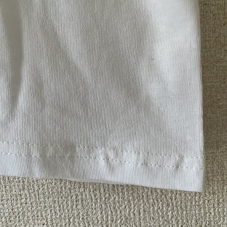 【DEAD STOCK】anvil社製 無地 S/S TEE USAコットン使用 USメンズMサイズ 白 /  アンビル社 1990年代後半〜2000年代初頭 製 赤バータグ デッドストック