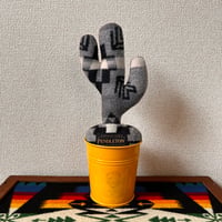 【公式コラボ / アップサイクル】Pendleton® × MB7r リトル カクタス "MARCELO BURLON BLACK" ［ペンドルトコラボ/一点モノ］