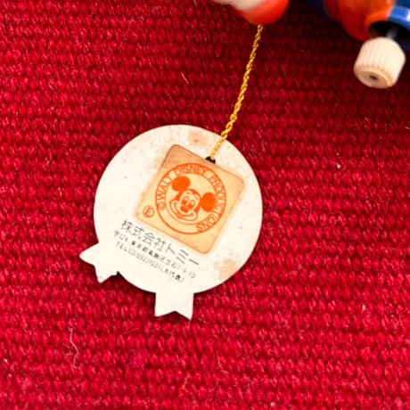 【当時モノ/ 稀少種】1977年 TOMY グーフィー “ディズニーウォーキング” ゼンマイ人形（紙タグ付）［昭和レトロ/ディズニー］