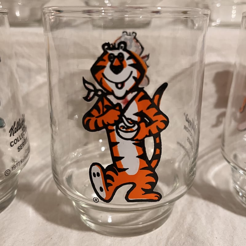 70s Kellogg's Glass Cup “Collector Series”