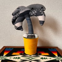【公式コラボ / アップサイクル】Pendleton® × MB7r リトルパームツリー "MARCELO BURLON BLACK" ［ペンドルトコラボ/一点モノ］