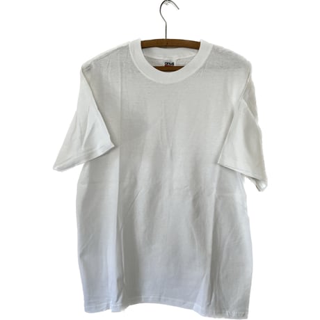 【DEAD STOCK】anvil社製 無地 S/S TEE USAコットン使用 USメンズMサイズ 白 /  アンビル社 1990年代後半〜2000年代初頭 製 赤バータグ デッドストック