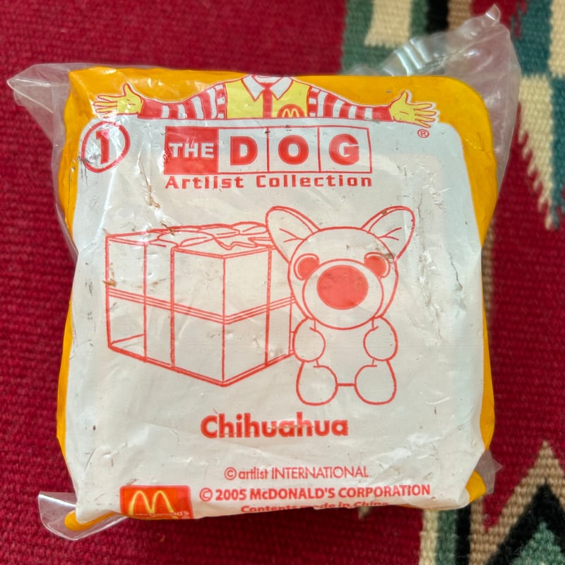 2000s McDonald HAPPY SET TOY “THE DOG®” Artlist