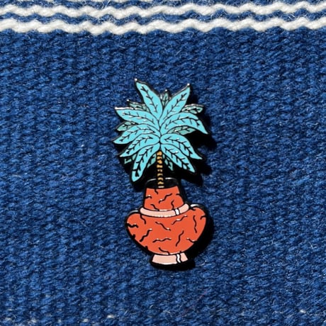 【DEAD STOCK】CALIFORNIAN PIN-BADGE (VALLEY CRUISE PRESS)  PINS “House Plant”