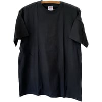 【DEAD STOCK】anvil社製 無地 S/S TEE USAコットン使用 USメンズMサイズ 黒  /  アンビル社 1990年代後半〜2000年代初頭 製 赤バータグ デッドストック