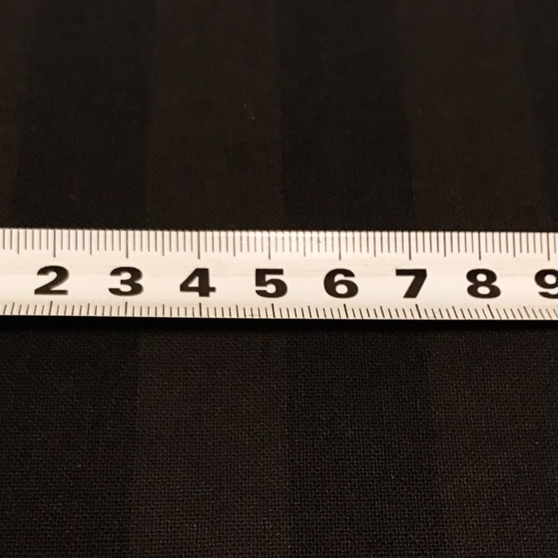 ストライプ生地 太 ブラック | tweed shop