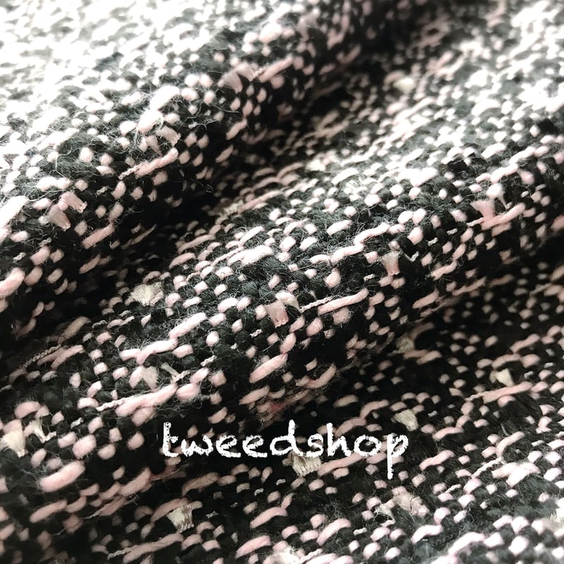 ツイード生地 368 ピンク | tweed shop