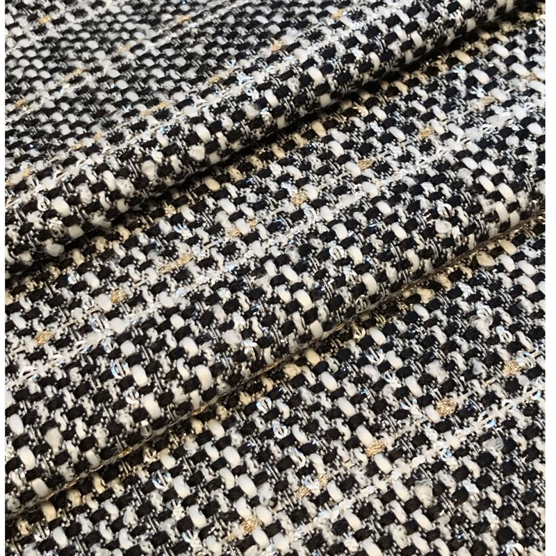 カラーツイード ブラック | tweed shop