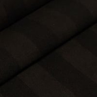 ストライプ生地　太　ブラック