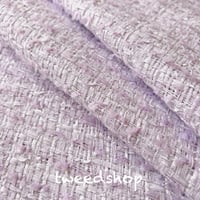 ツイード生地  612 パープル