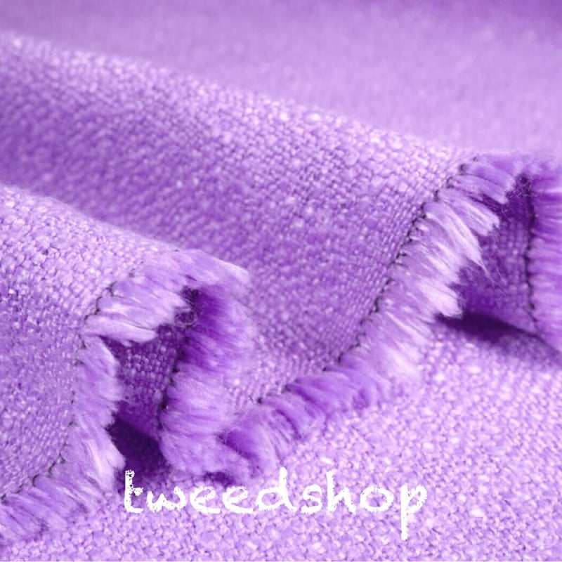ツイード生地 543 パープル | tweed shop