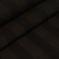 ストライプ生地　細　ブラック