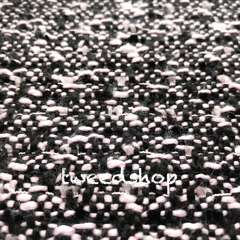 生地見本 ツイード生地 368 ピンク | tweed shop