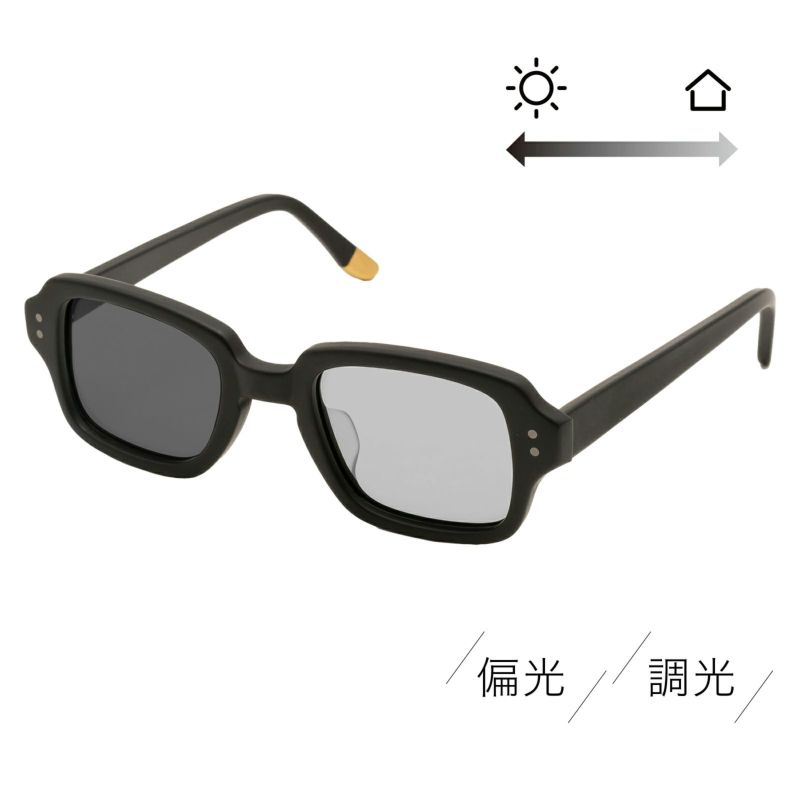 SABRE//// DEMON (偏光/調光レンズ） MATTE BLACK/LIGHT GR...