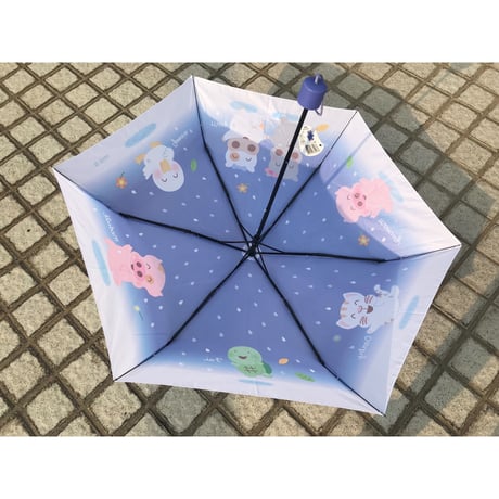 【香港☆麥兜】 Mc dull Umbrella☆マクダル 三摺遮 / 折りたたみ傘  #2403S18