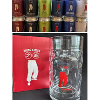 【香港☆YOUNG MASTER】＜少爺＞限量版 啤酒杯 / BREWED IN HONGKONG  #502275N