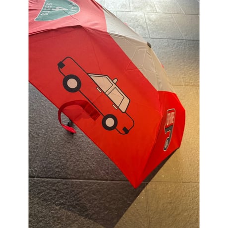 【香港☆G.O.D.】 住好啲prodaucts「スリム＆ウルトラライト」香港的士☆ 三摺遮 / ＵＶ protection umbrella・折りたたみ傘 #5022610NR