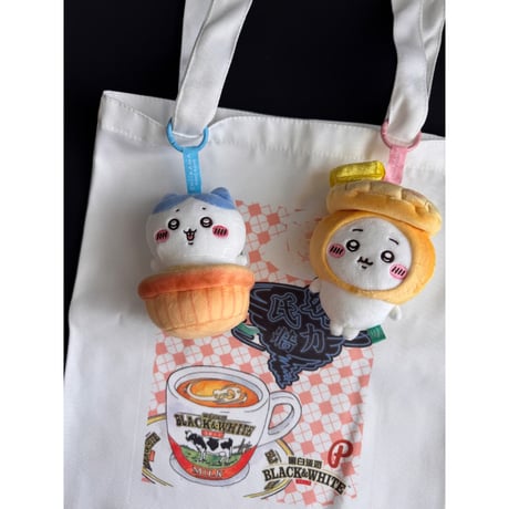＜＜香港限定＞＞【香港☆ちいかわ】 CHiiKAWA SHOP 香港茶記系列公仔掛飾　/  （２種類）蛋撻・菠蘿包 　#6062932N