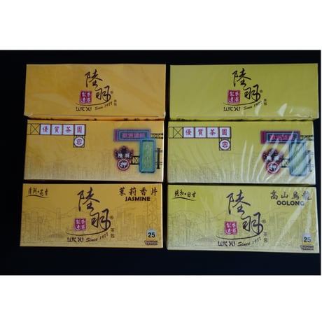 ＜合わせ買い＞【香港☆陸羽®】（２種類）＜茶包＞茉莉香片・高山烏龍 / JASMINE・OOLONG　#6012920R