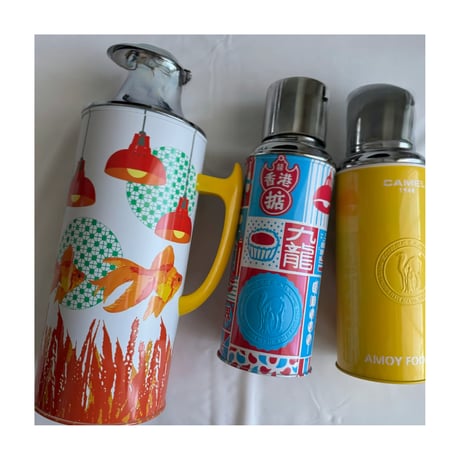 【香港☆CAMEL】香港名牌☆駱駝牌高級真空壺＜Ａ＞  /  950ml design by Alice   #502269N