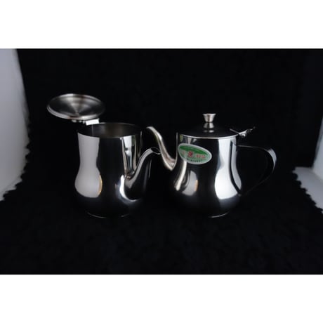 【香港☆三益精品】ステンレスポット大きさ形違いの３種類  /   stainless　steel ware   #504273R