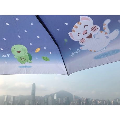 【香港☆麥兜】 Mc dull Umbrella☆マクダル 三摺遮 / 折りたたみ傘  #2403S18