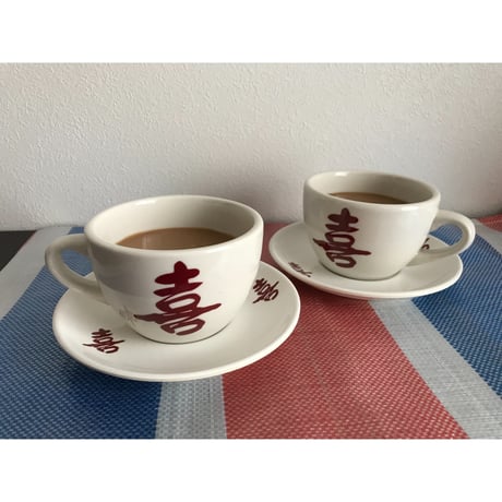 【香港☆喜喜冰室】MATCHBOX  カップ＆ソーサー  /  Cup & Saucer  #5012919R