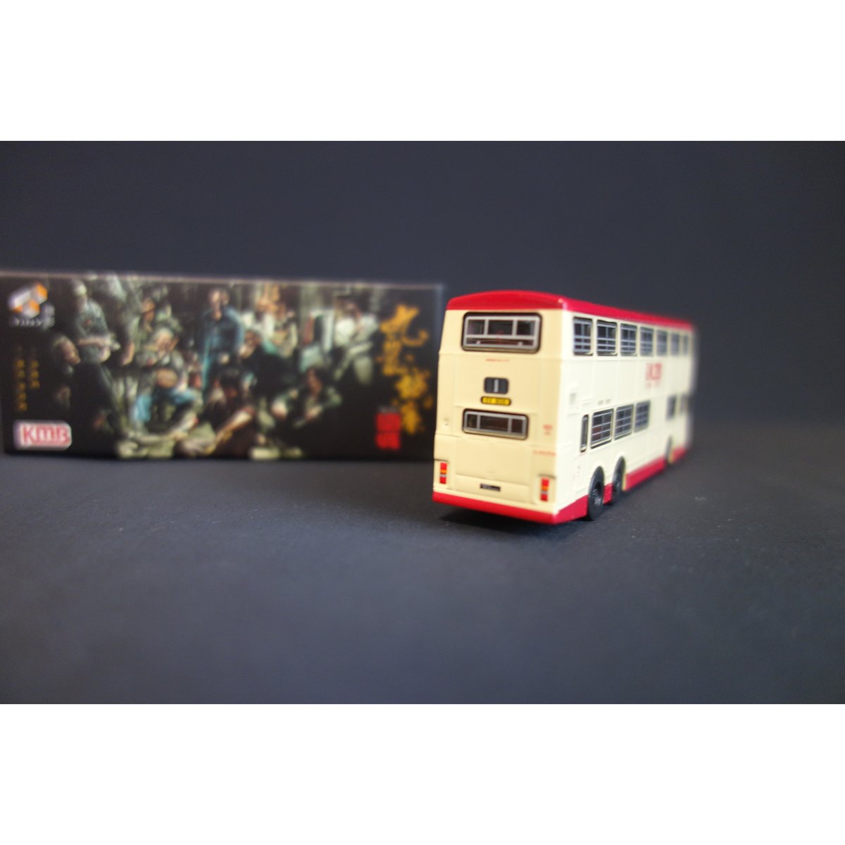 香港☆TINY】城市 合金車仔 / 九巴 丹尼士巨龍「開龍」九龍城寨之圍城