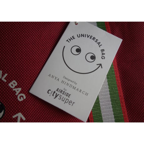 【香港☆city super】＜赤＞crossover☆ANYA HINDMARCH 環保袋 / AIR SIDE限定色  #402293R