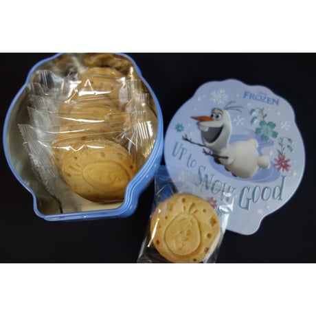 ＜🎄お届け＞【香港☆奇華餅家】FROZEN Disney [Olaf] Butter Cookies  /  迪士尼小白牛油曲奇 #512222N
