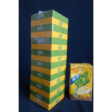 【香港☆維他™】VLT木製・疊疊樂 /  Wooden Block Game  #501305N