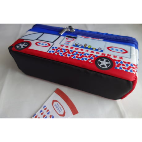 【香港 ☆ 躍雨士多】 交通工具♡雪糕車筆袋 /  あのアイスクリームカーの pencil case #503291N