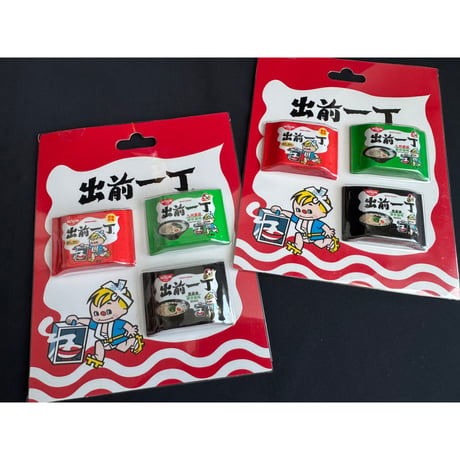 【香港☆NISSIN】味合道・出前一丁☆磁石貼 / 「合味道2個セット」「出前一丁3個セット」 #6012911R