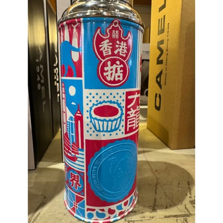 【香港☆CAMEL】香港名牌☆駱駝牌高級真空壺＜Ｂ＞  /450ml Modern HK Culture design by Cedric   #502273N