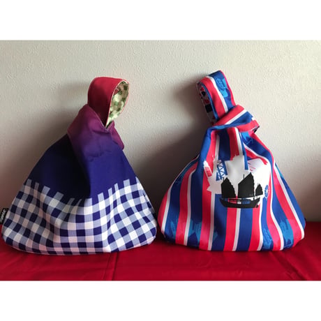 【香港☆KNOT BAG】TRAVEL BAG  萌え～な２柄  /   ランチバッグでもOK  #SS308301