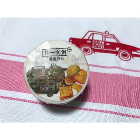HK food☆車仔檔【其一文創 / 香港設計】 マスキングテープ1525