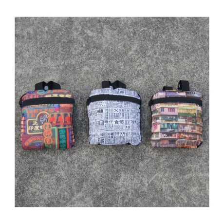 【香港☆G.O.D.】荷物が増えた時に便利！Foldable backpack  /  「油麻地」  Yau Ma Tei  #412305R