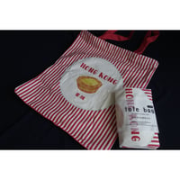 【香港☆KONGifts】「蛋撻」トートバッグ  /  カラフルで元気な色にエッグタルトのイラスト #5112320N