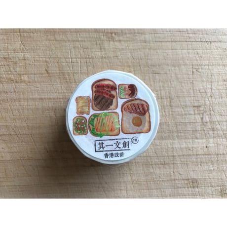Toast☆食多士【其一文創 / 香港設計】 マスキングテープ825