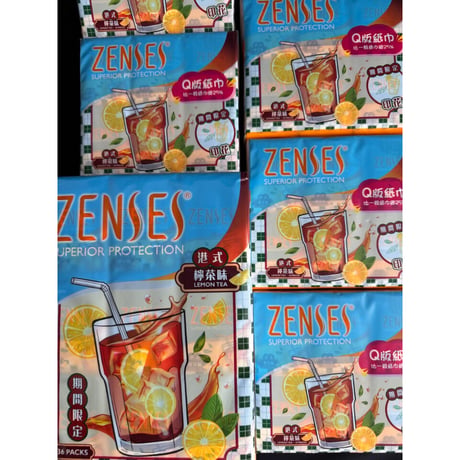 【香港☆ZENSES】＜説明文（お願い事項））を良く読んでからご購入ください！＞限量印花「檸茶」＜18P＞  #6093036R