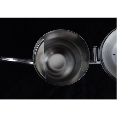 【香港☆三益精品】ステンレスポット大きさ形違いの３種類  /   stainless　steel ware   #504273R