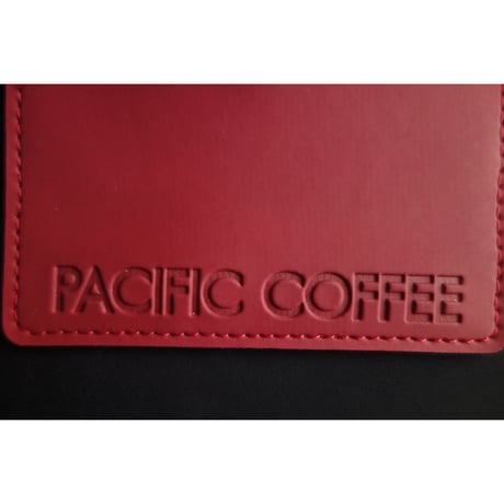 【香港☆太平洋珈琲】PACIFIC COFFEE・カードケース /  綺麗な型押し  #24042713R