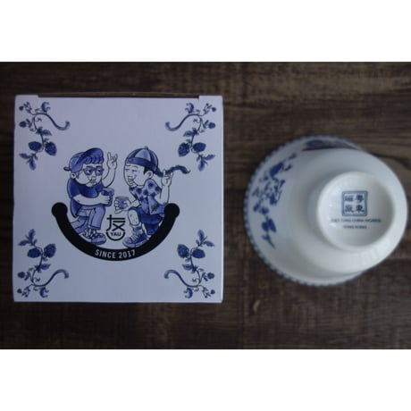 【香港☆友×粵東磁廠】YAU×YUET TUNG CHINA WORKS HONG KONGクロスオーバー  啤酒杯  #3082926N