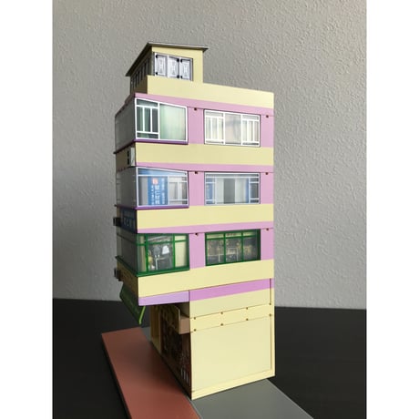 >SALE<【お願い事項】を良く読んで下さい【香港☆組合香港屋】＜No.BC-97610＞Miniature 1:76 SCALE /   HONG KONG COMBINATION BUILDING